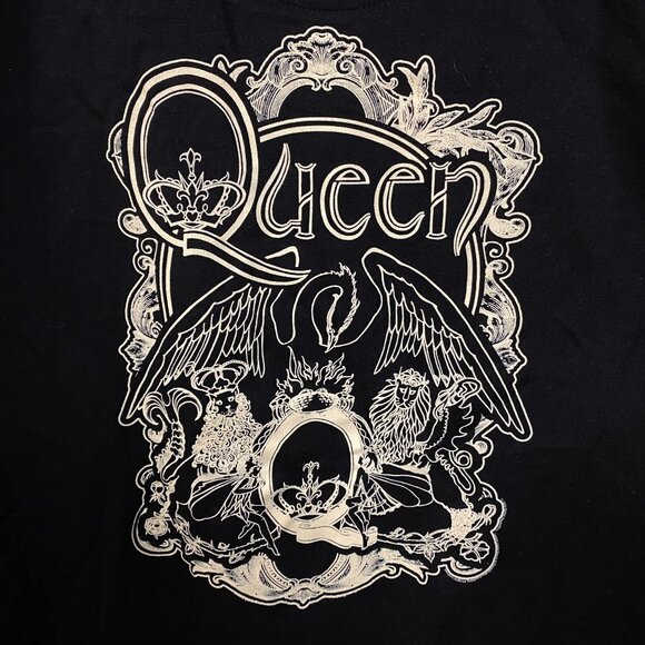 Queen A Night at the Opera Zodiac Crest Rock Band Hoodie M - Picture 2 of 4